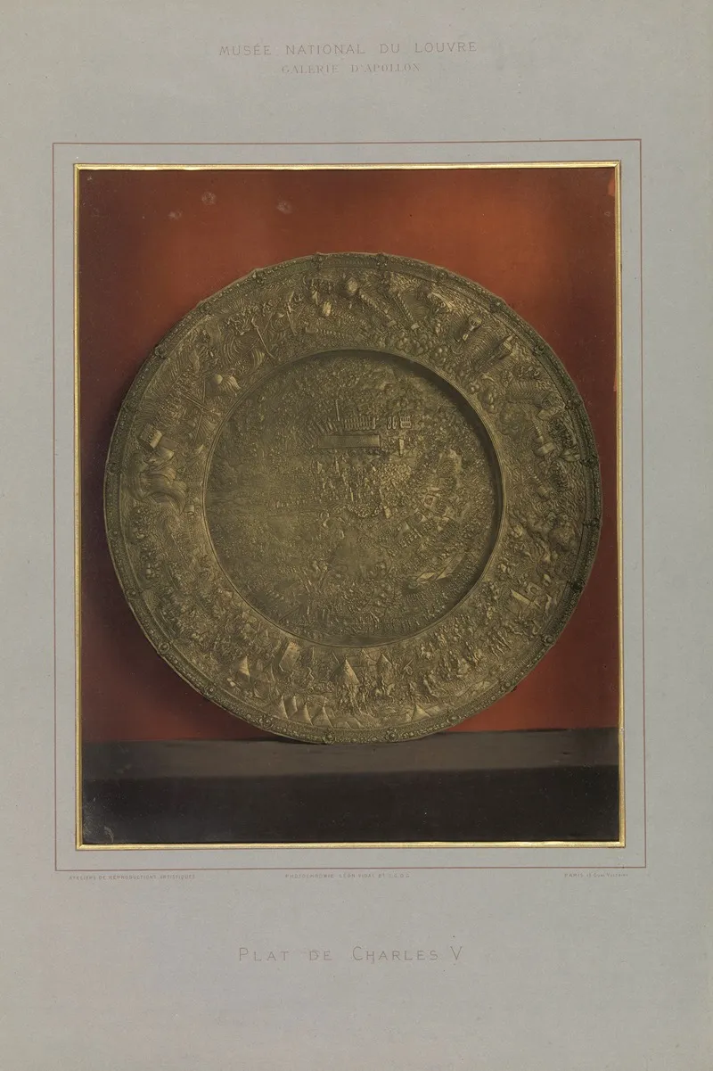Plat De Charles V Wall Art by Léon Vidal - High-Resolution Digital Print