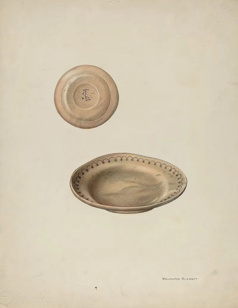 Plate Treen