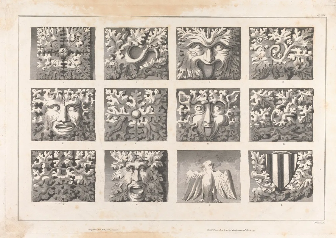 Plate Xiii St Stephens Chapel Wall Art by John Topham - High-Resolution Digital Print