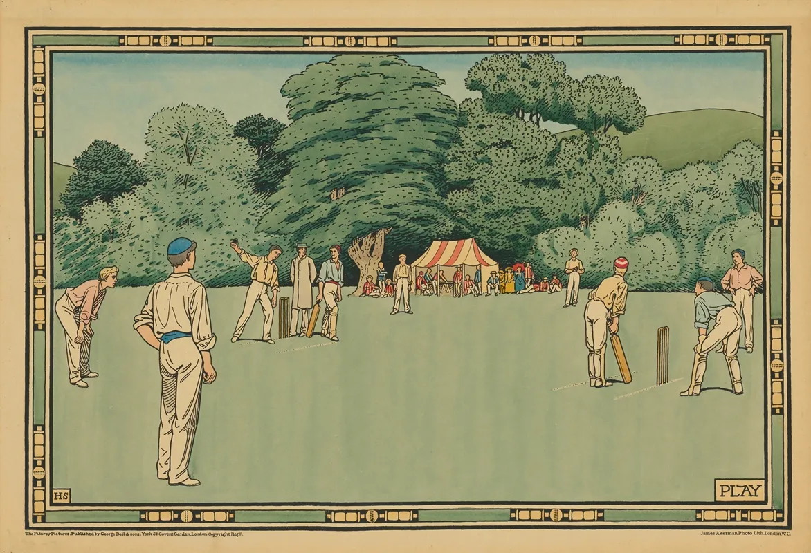 Play 2 Wall Art by George Heywood Maunoir Sumner - High-Resolution Digital Print