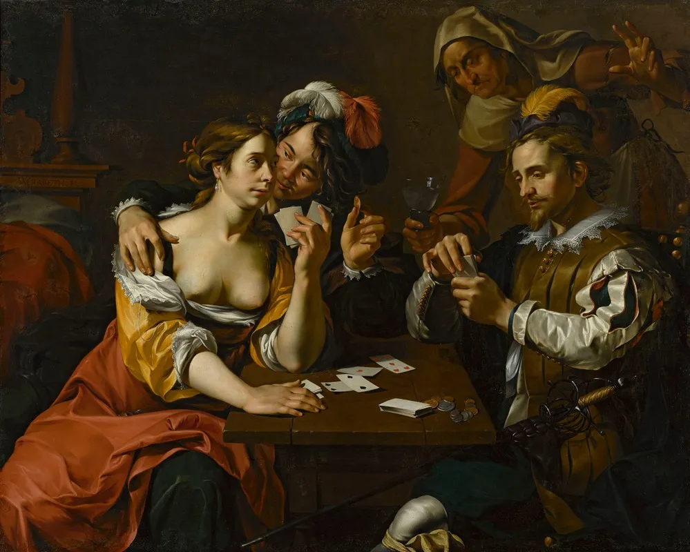 Playing Cards 3 Wall Art by Wouter Pietersz. Crabeth II - High-Resolution Digital Print