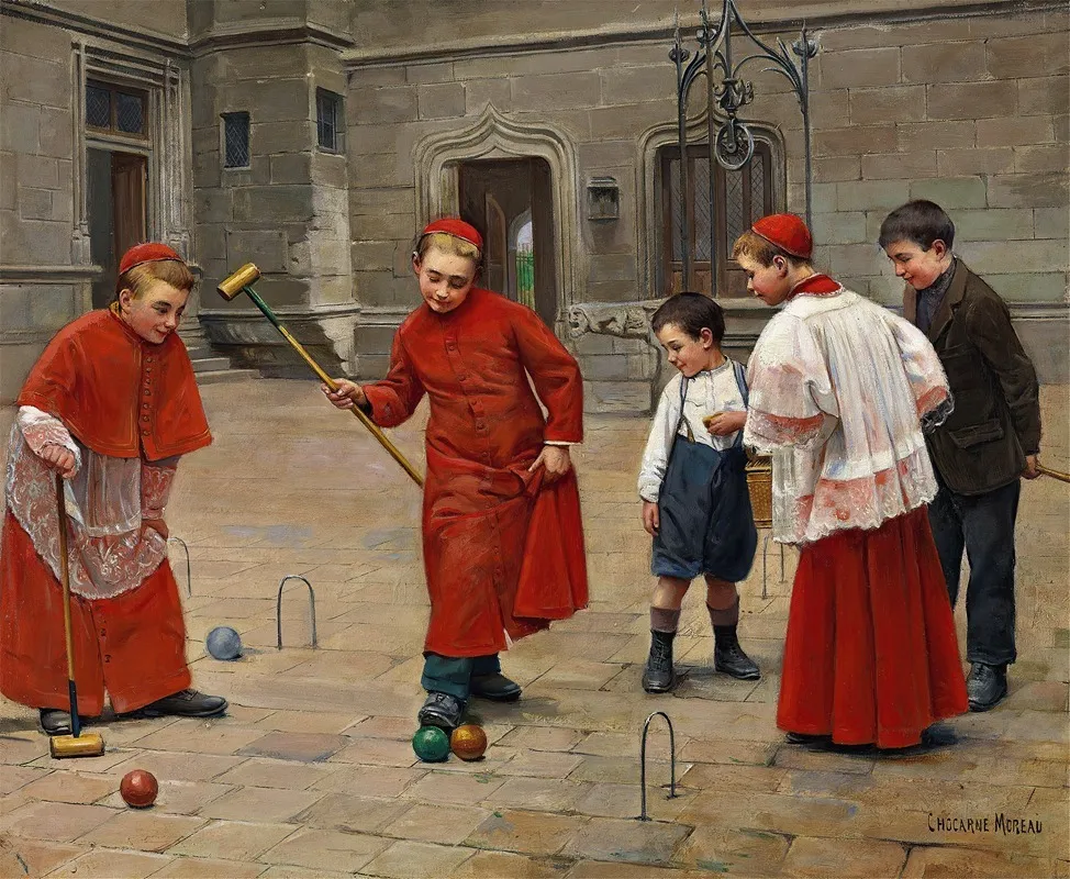 Playing Croquet