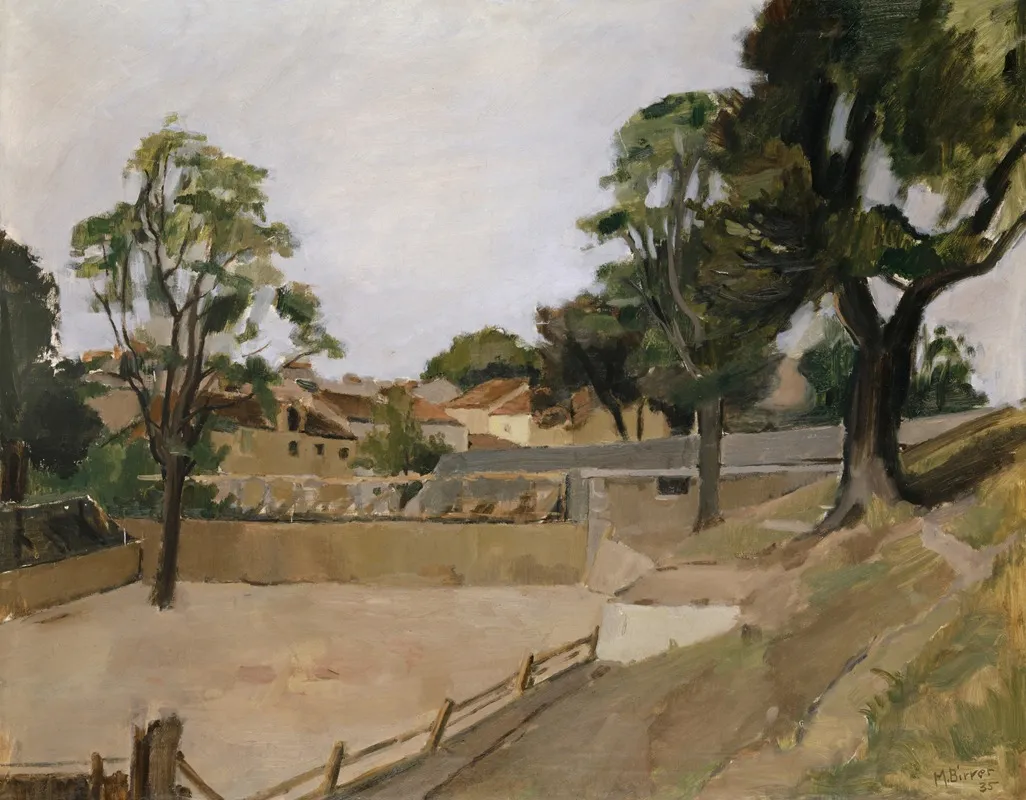 Plaza De Toros Collioure 1935 Wall Art by Max Birrer - High-Resolution Digital Print