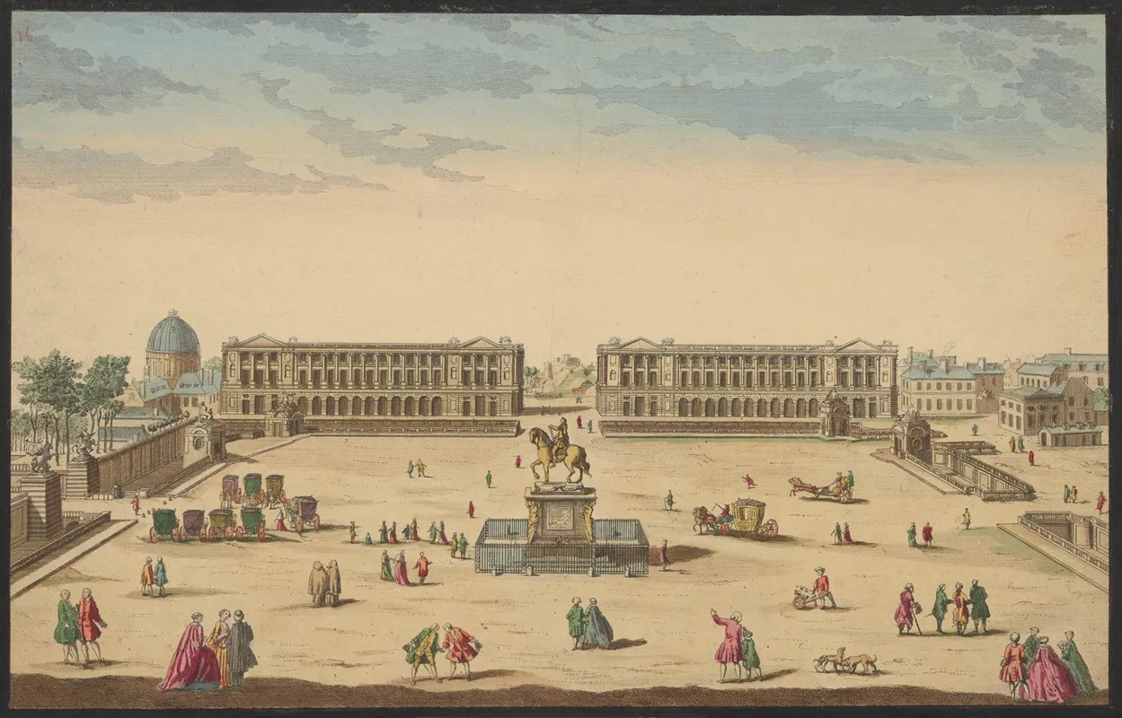 Plaza Of Louis The Fifteenth