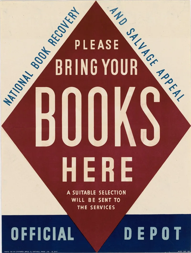 Please Bring Your Books Here National Book Recovery And Salvage Appeal Official Depot