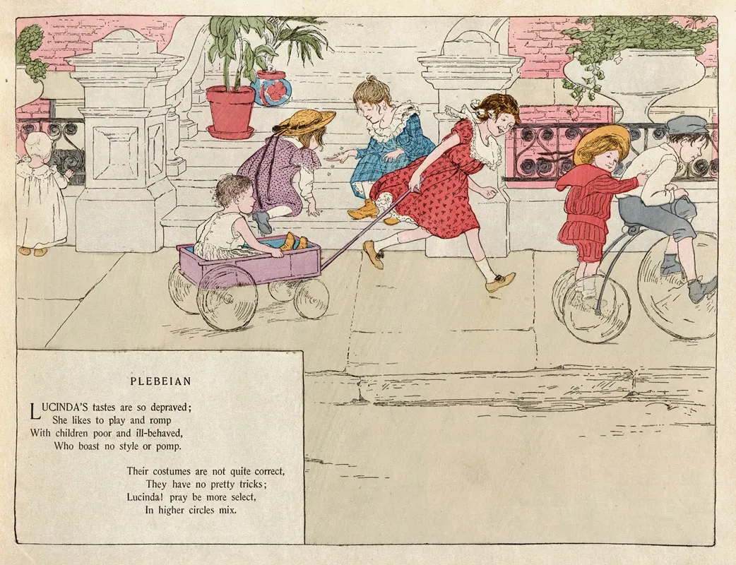 Plebeian Wall Art by Ethel Mars - High-Resolution Digital Print