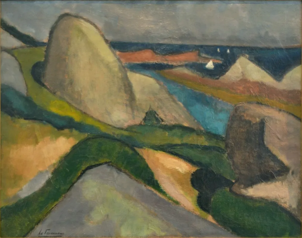 Ploumanach Wall Art by Henri Victor Gabriel Le Fauconnier - High-Resolution Digital Print
