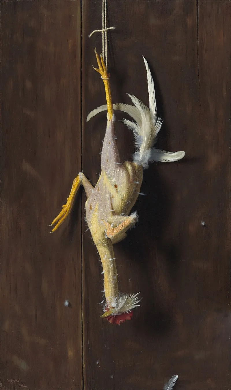 Plucked Clean Wall Art by William Michael Harnett - High-Resolution Digital Print