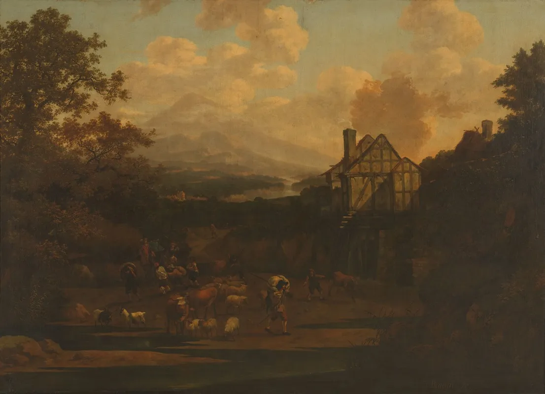 Plundering Wall Art by Abraham Jansz. Begeyn - High-Resolution Digital Print