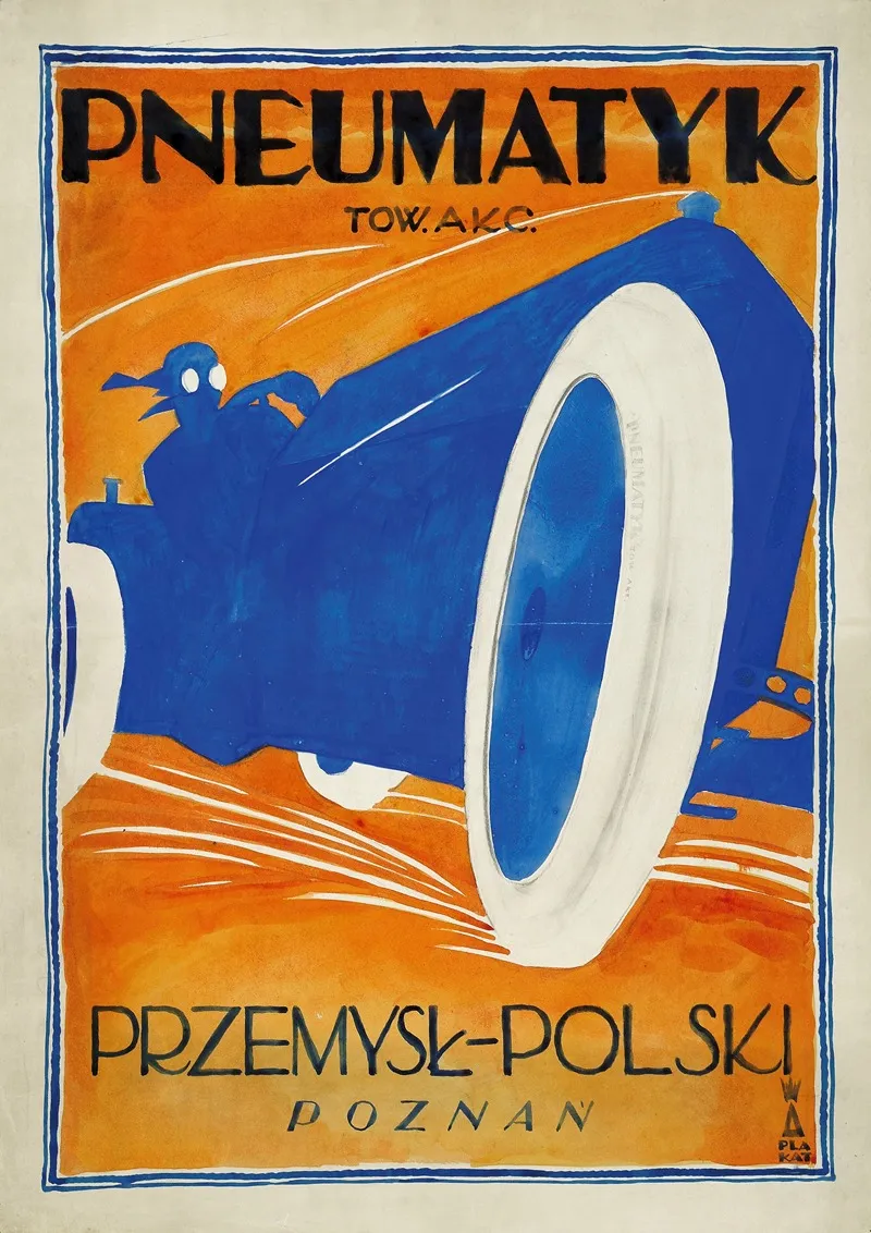Pneumatyk Tow Akc Przemysl Polski Poznan Wall Art by Jerzy Gelbard - High-Resolution Digital Print