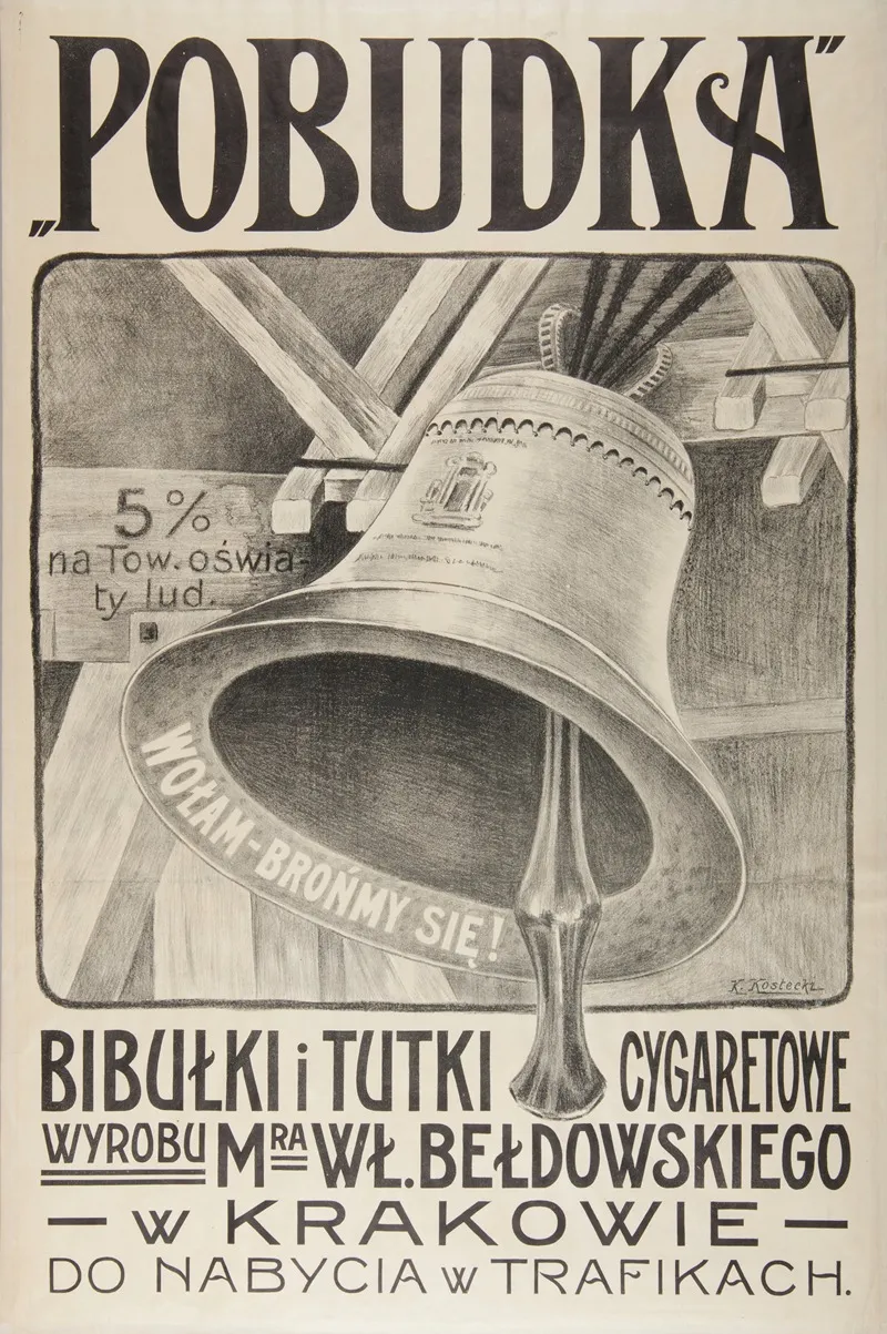 Pobudka Bibulki I Tutki Cygaretowe Wall Art by Stanisław Klemens Kostecki - High-Resolution Digital Print
