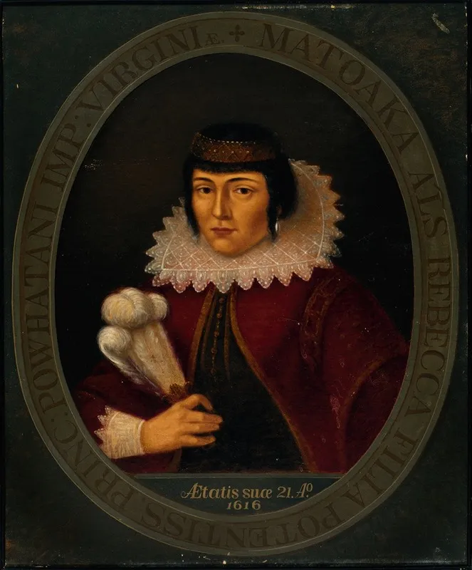 Pocahontas Wall Art by Antonio Zeno Shindler - High-Resolution Digital Print