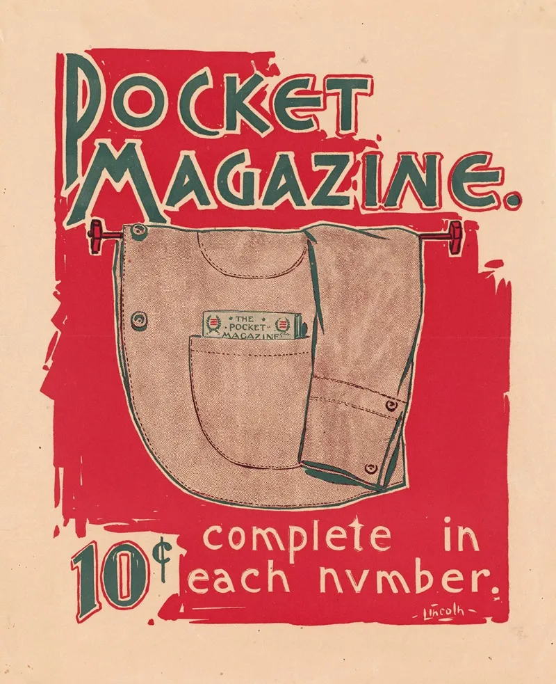 Pocket Magazine 2 Wall Art by A.W.B. Lincoln - High-Resolution Digital Print