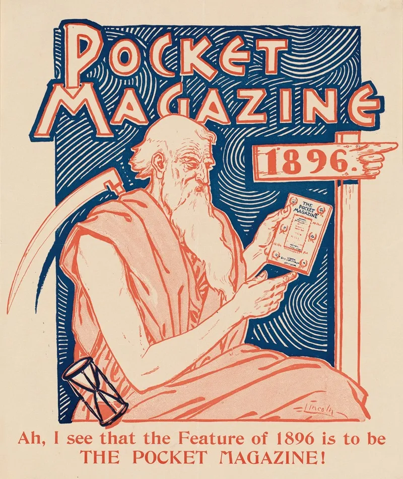 Pocket Magazine Wall Art by A.W.B. Lincoln - High-Resolution Digital Print