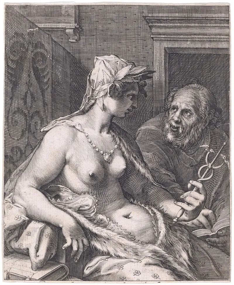 Poetry Wall Art by Cornelis Jacobsz Drebbel - High-Resolution Digital Print