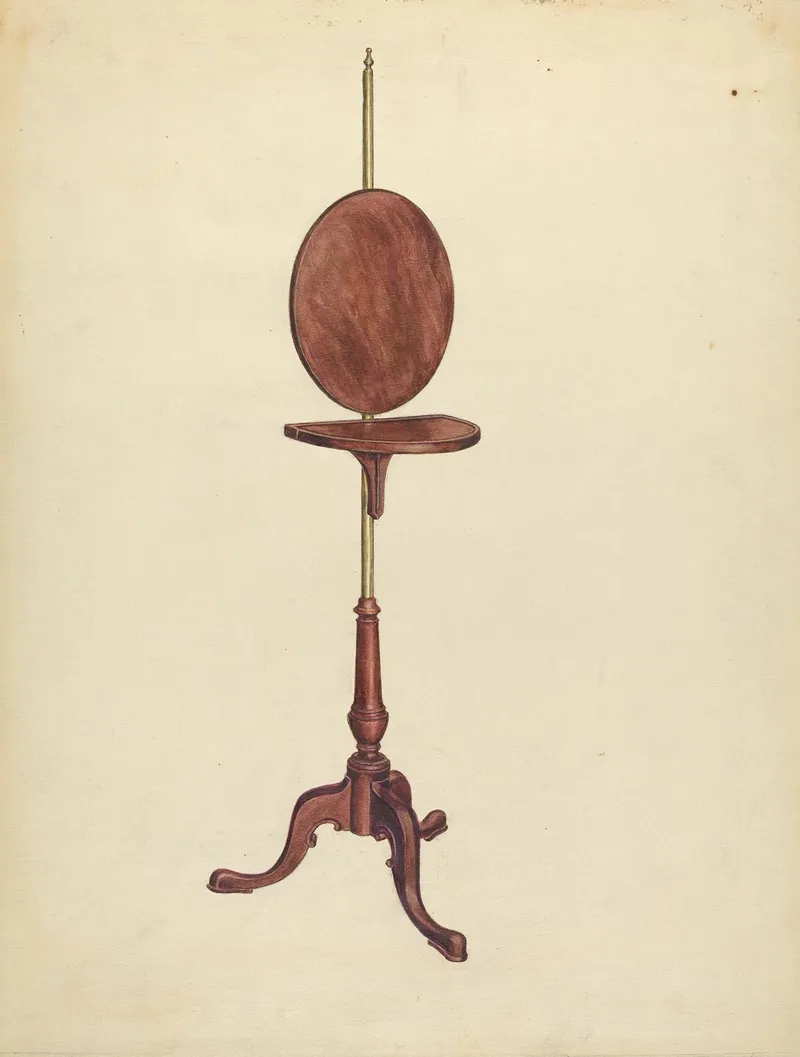 Pole Screen And Candlestand 2