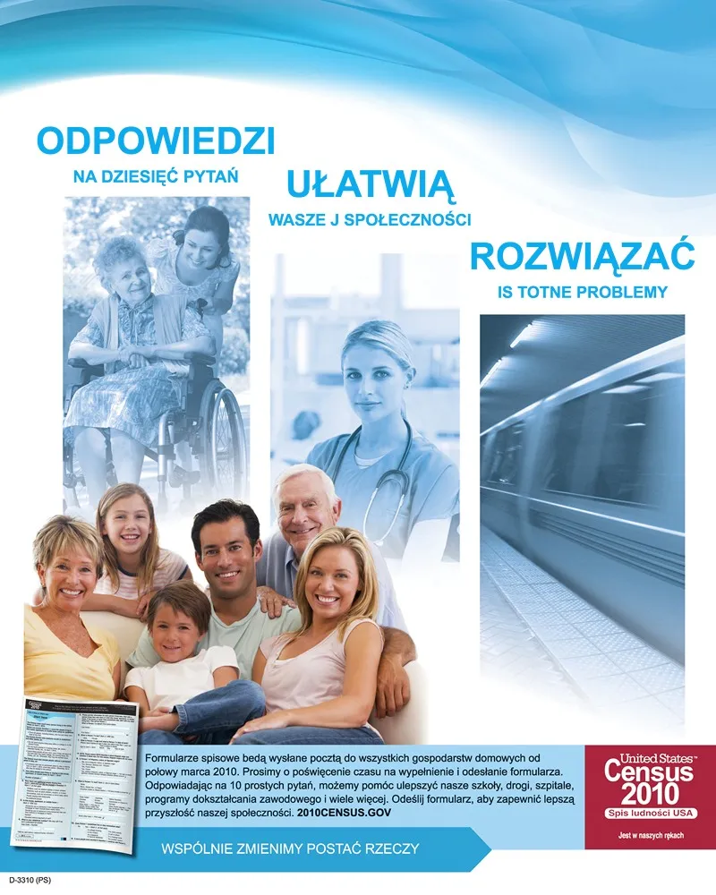 Polish Action Poster by Bureau of the Census - High-Resolution Digital Print