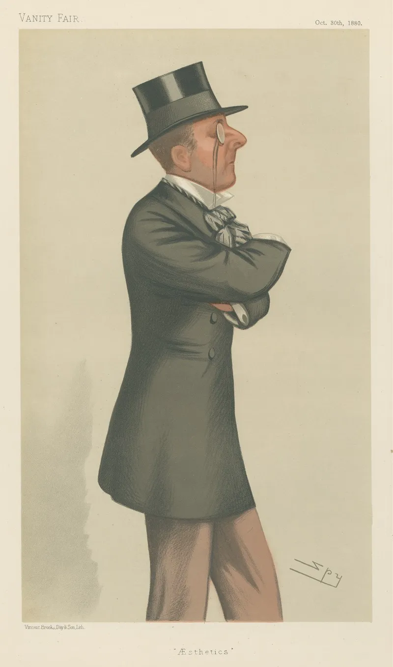Politicians Aesthetics The Hon Percy Scawen Wyndham 30 October 1880