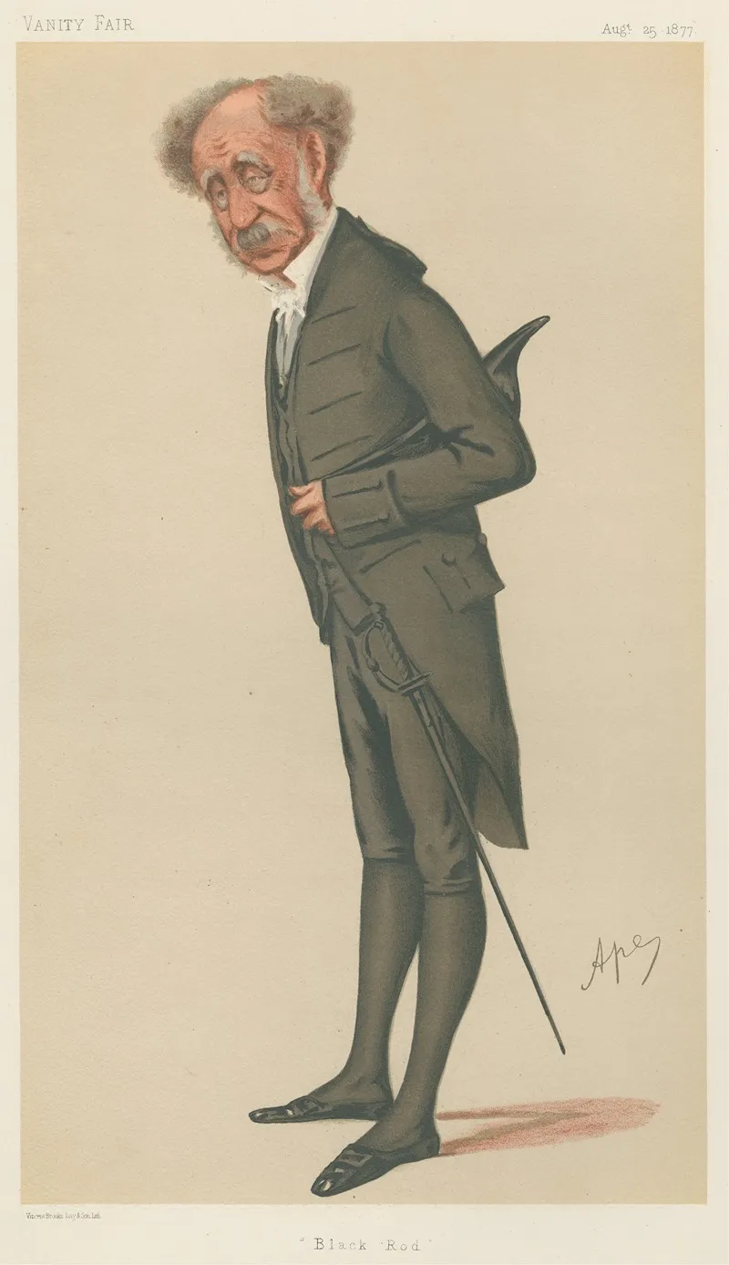 Politicians Black Rod Gen The Rt Hon Sir William Thomas Knollys 25 August 1877