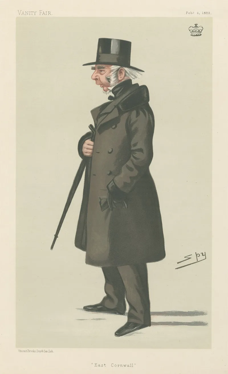 Politicians East Cornwall Lord Robartes 4 February 1882