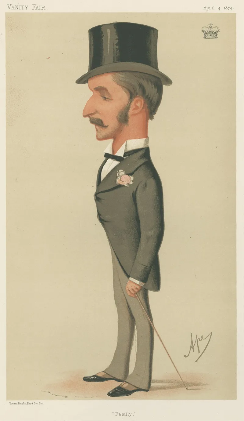 Politicians Family The Marquis Of Lansdowne 4 April 1874
