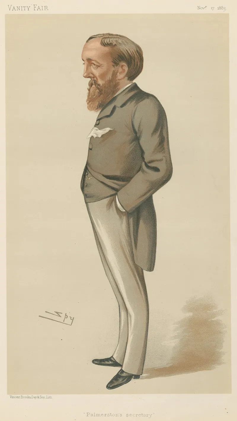 Politicians Palmerstons Secretary The Hon Anthony Evelyn Melbourne Ashley November 17 1883