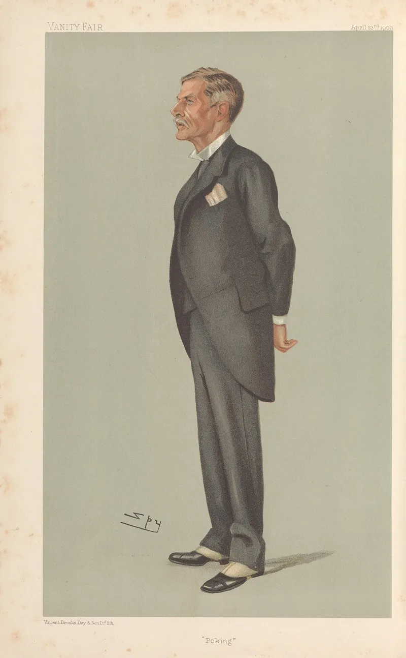 Politicians Peking Sir Ernest Satow 23 April 1903