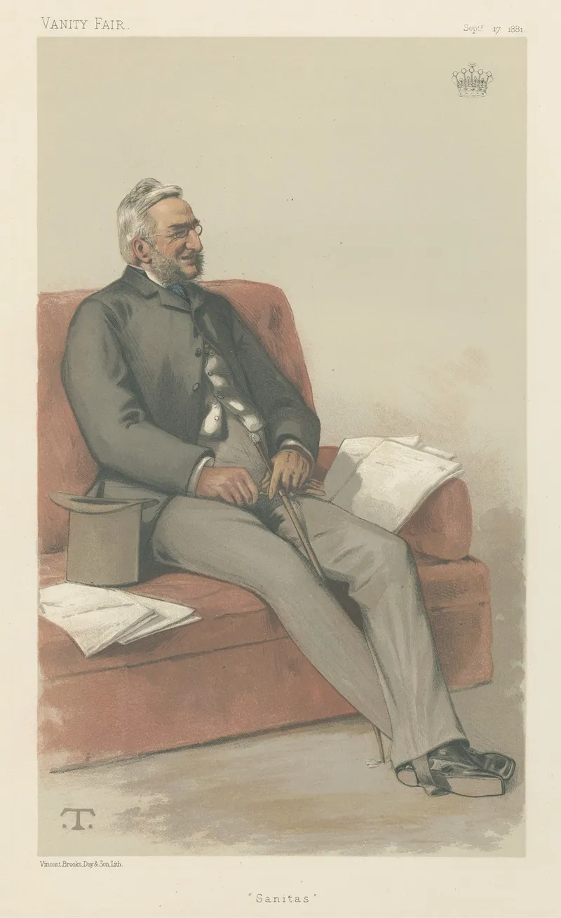 Politicians Vanity Fair Sanitas The Earl Fortescue September 17 1881