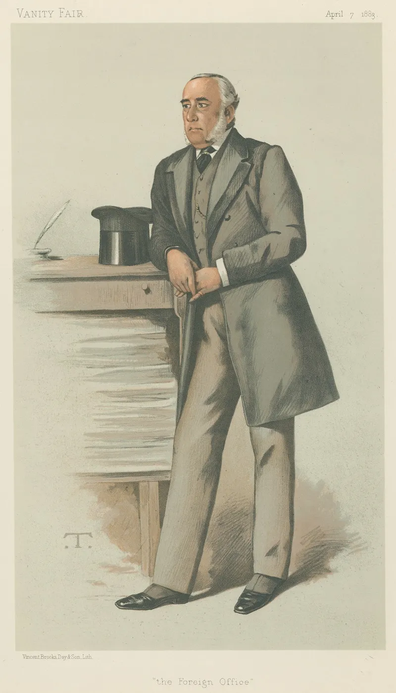 Politicians Vanity Fair The Foreign Office Sir Julian Pauncefote 7 April 1883