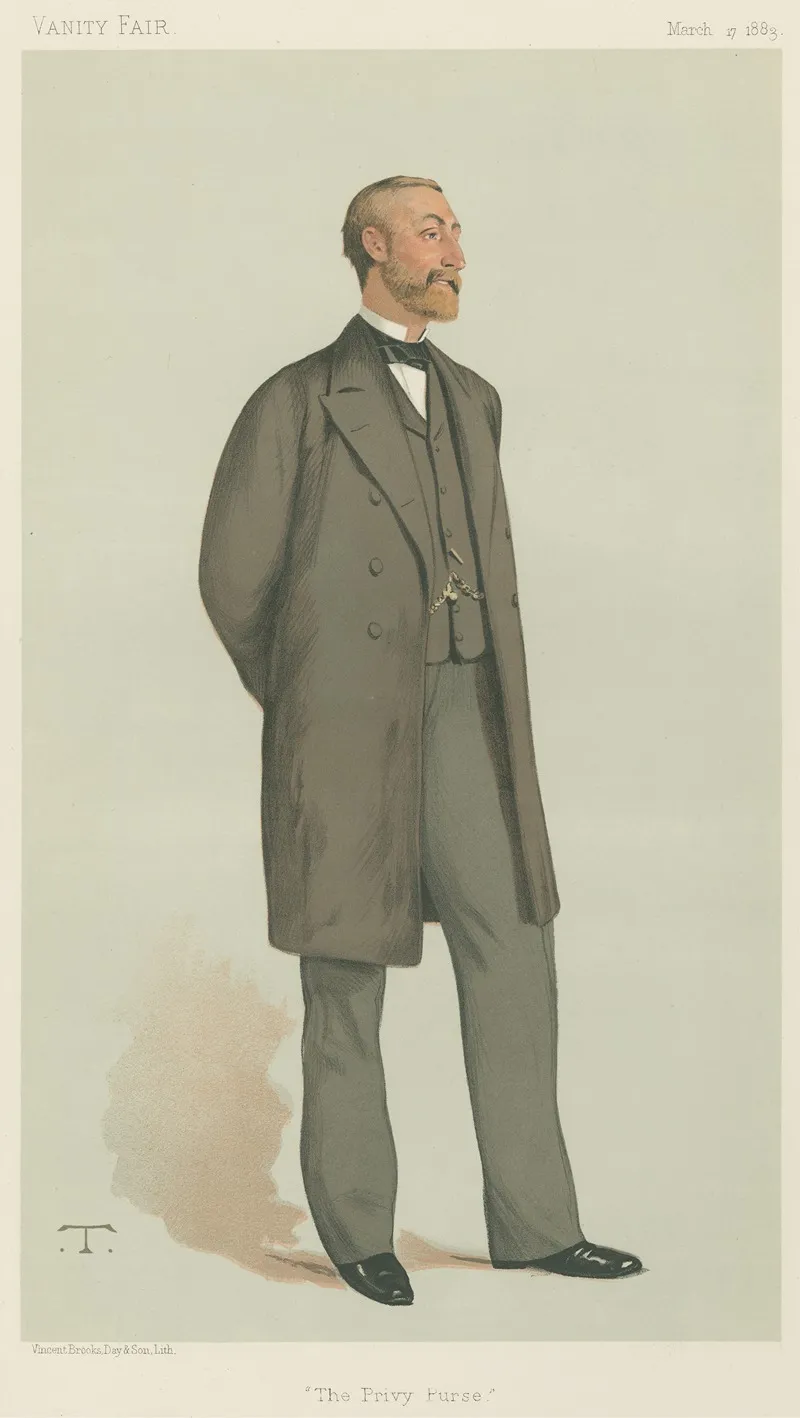 Politicians Vanity Fair The Privy Purse The Rt Hon Gen Sir Henry Ponsonby 17 March 1883