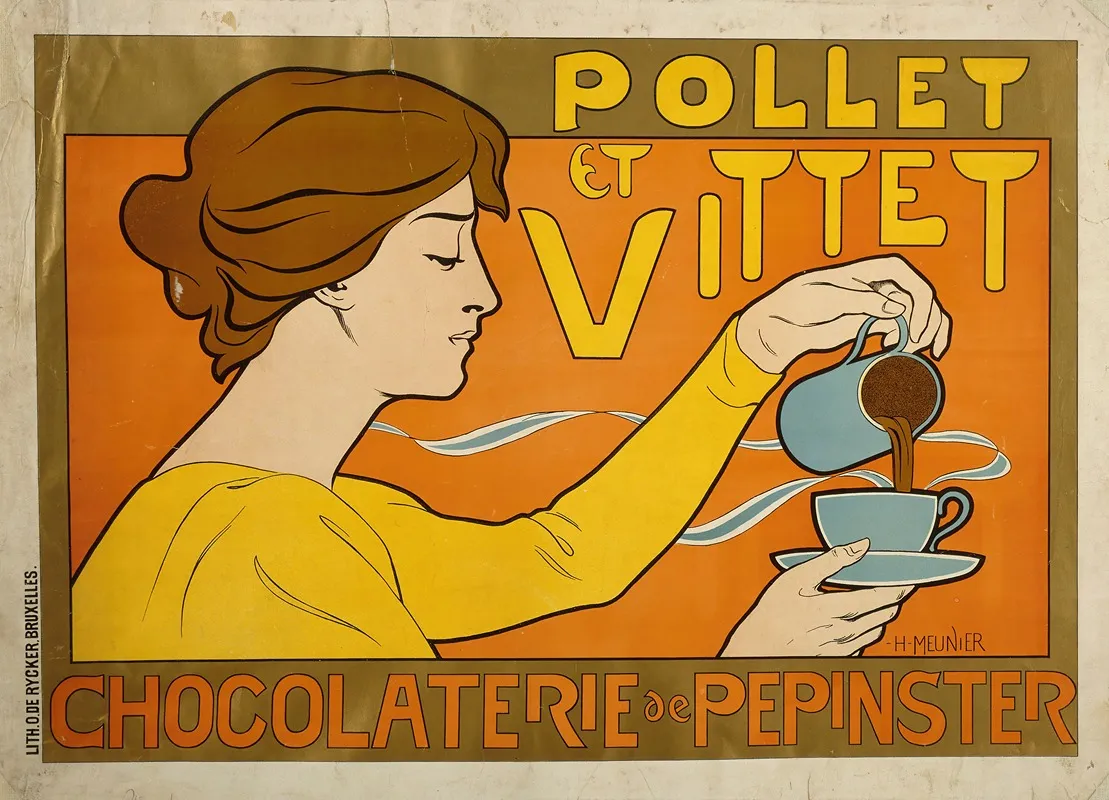 Pollet Et Vittet Wall Art by Henri Meunier - High-Resolution Digital Print