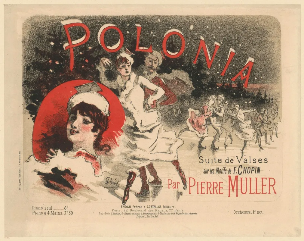 Polonia Suite De Valses Sur Les Motifs De F Chopin Par Pierre Muller