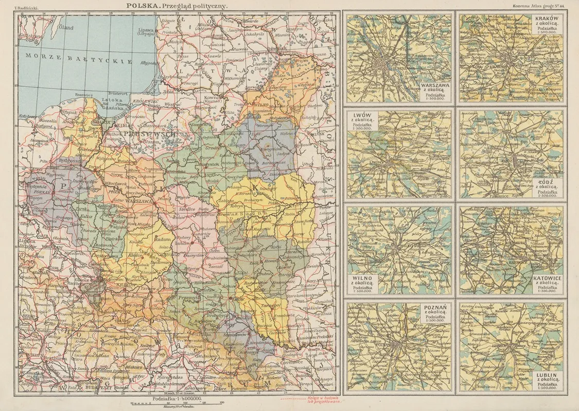 Polska przeglad polityczny Wall Art by Blasius Kozenn - High-Resolution Digital Print