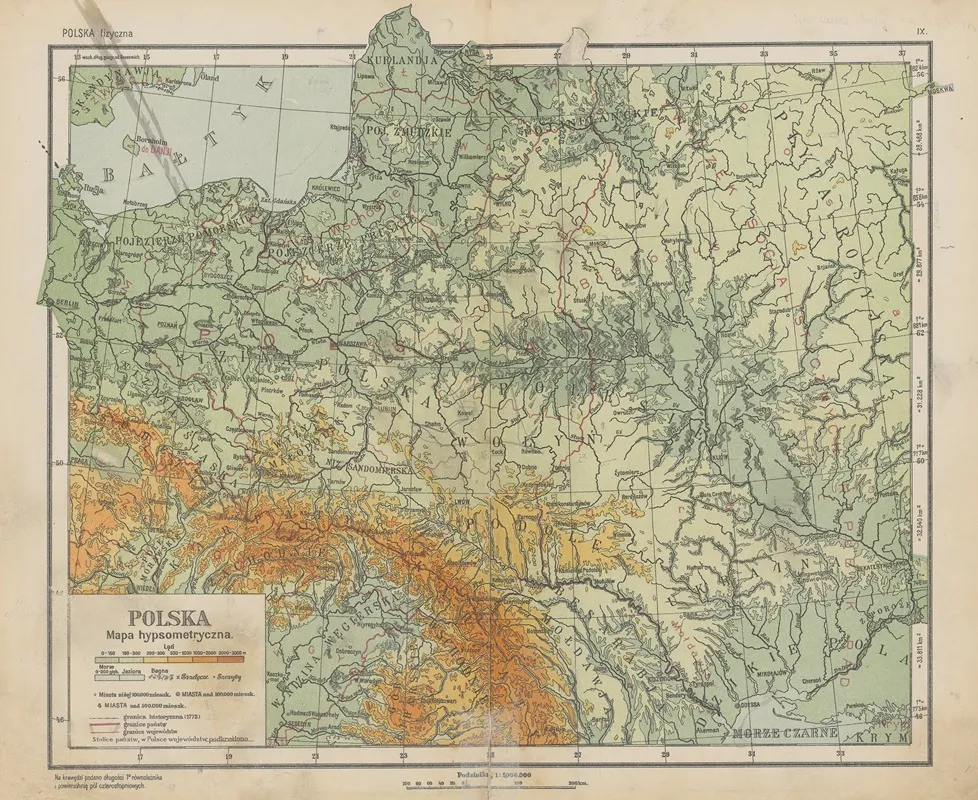 Polska Fizyczna Wall Art by Eugeniusz Romer - High-Resolution Digital Print