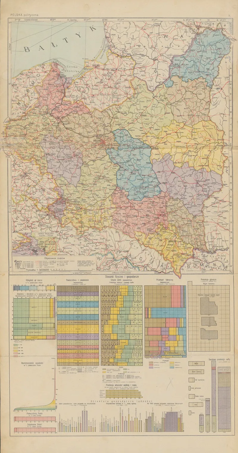 Polska Polityczna Wall Art by Eugeniusz Romer - High-Resolution Digital Print