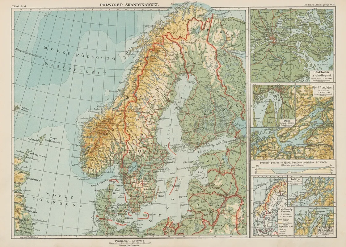 Polwysep skandynawski Wall Art by Blasius Kozenn - High-Resolution Digital Print