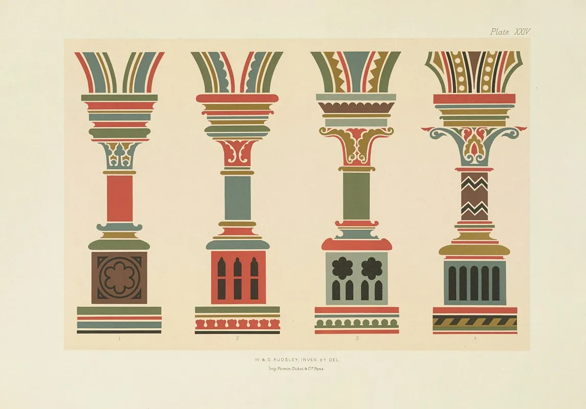 Polychromatic Decoration As Applied To Buildings In The Mediaeval Styles Pl 24