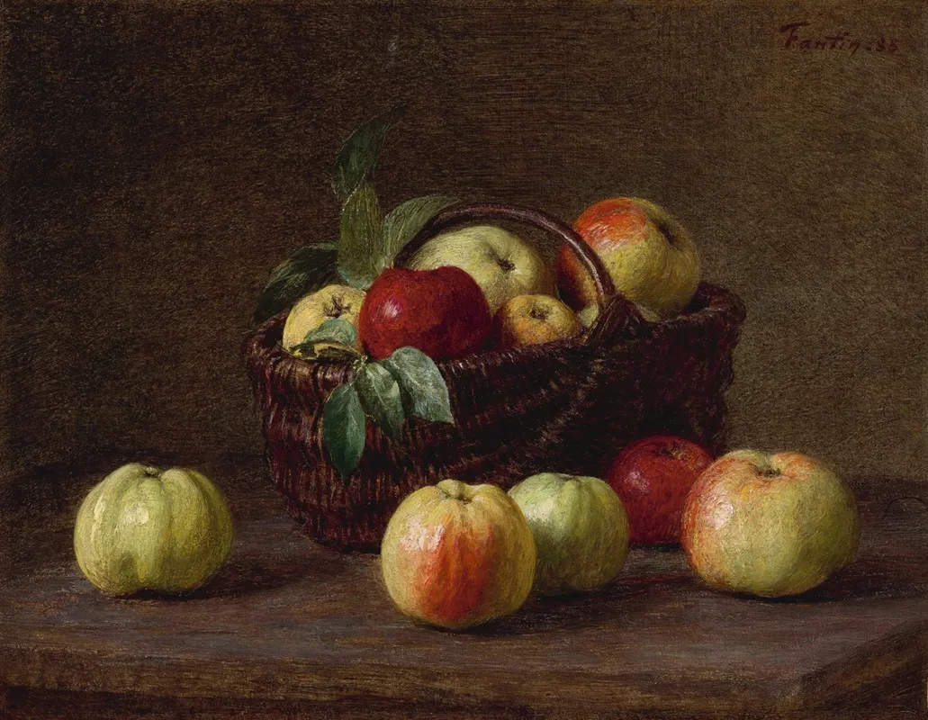 Pommes Wall Art by Henri Fantin-Latour - High-Resolution Digital Print