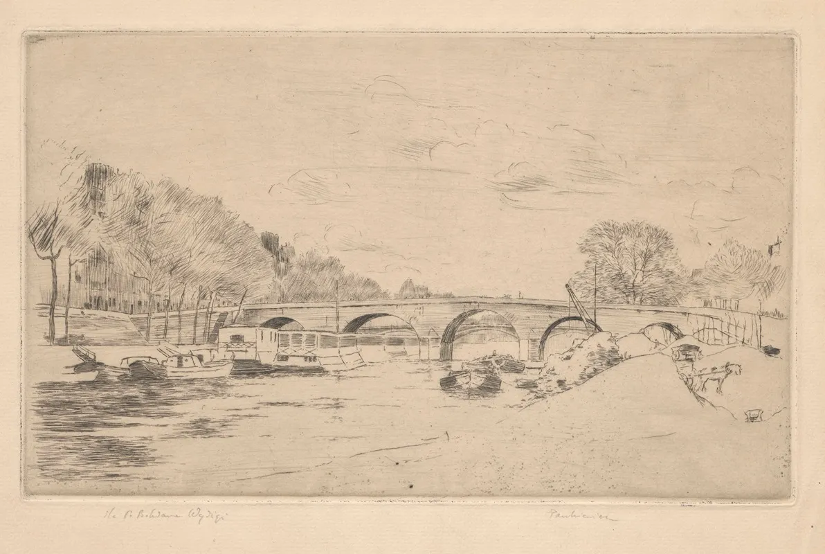 Pont Marie In Paris State Ii