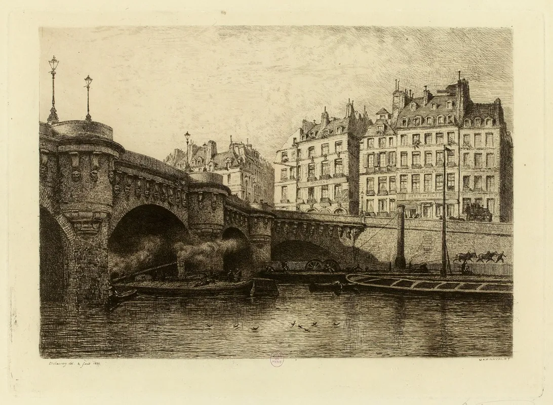 Pont Neuf Et Quai Conti