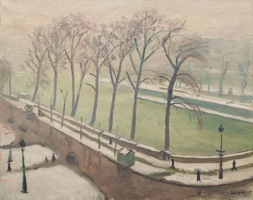 Pont Neuf Sous La Neige