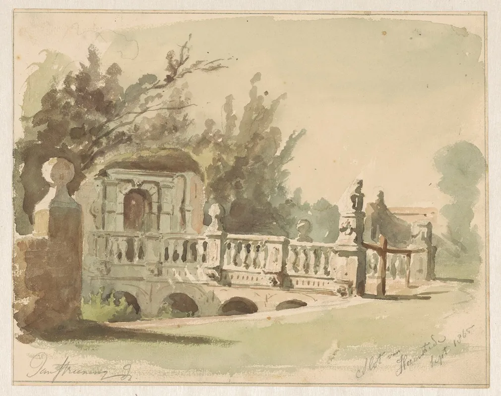 Poort Van Het Slot Van Heemstede