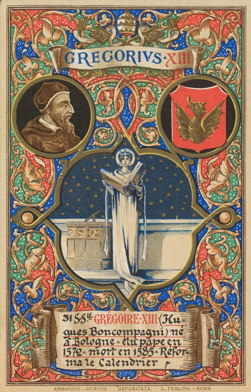 Pope Gregory Xiii Wall Art by Armanino - High-Resolution Digital Print