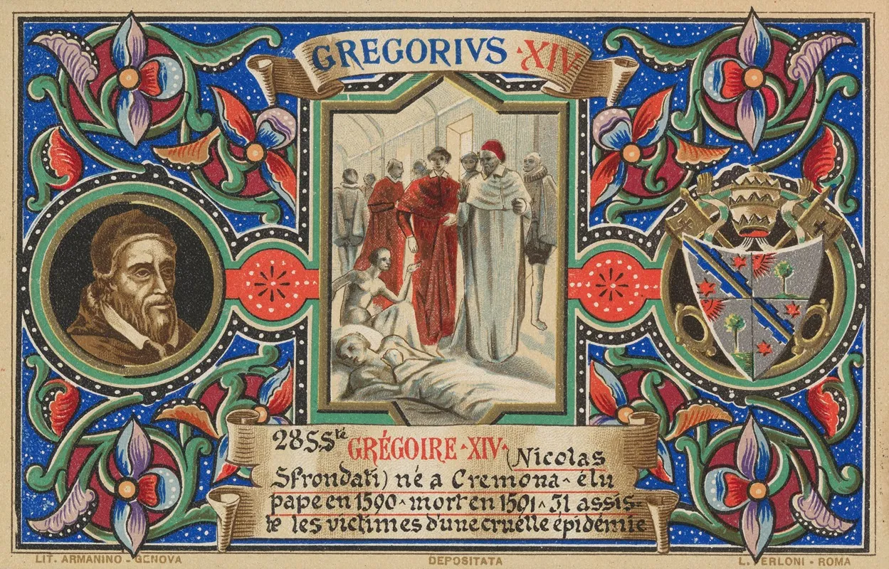 Pope Gregory Xiv Wall Art by Armanino - High-Resolution Digital Print