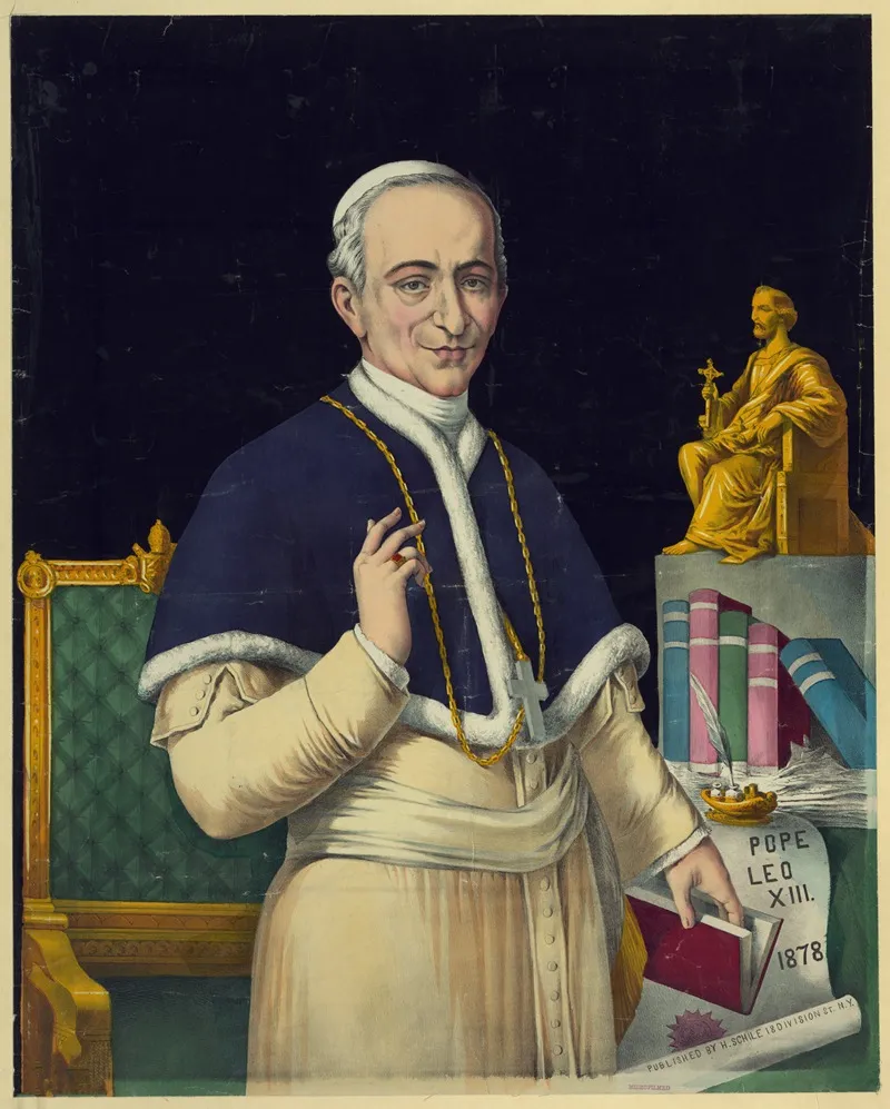 Pope Leo Xiii 2 Wall Art by Henry Jerome Schile - High-Resolution Digital Print
