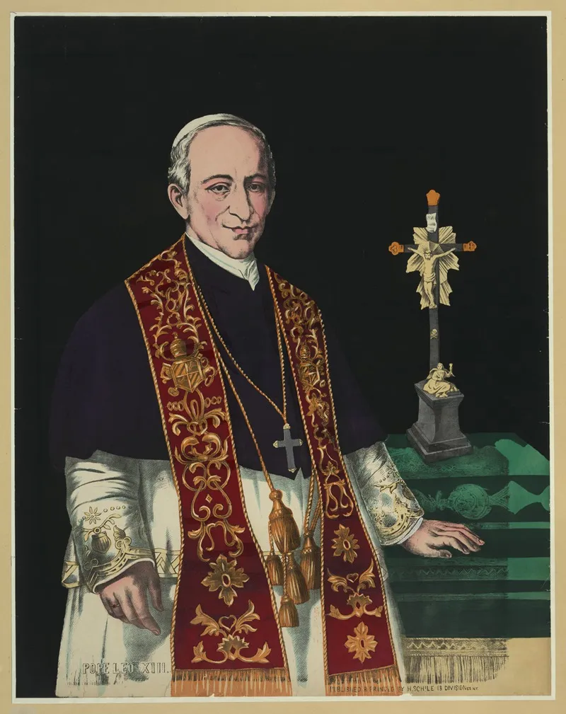 Pope Leo Xiii 3 Wall Art by Henry Jerome Schile - High-Resolution Digital Print
