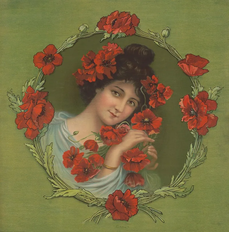 Poppies 7 Wall Art by Campbell, Metzger &amp; Jacobson - High-Resolution Digital Print