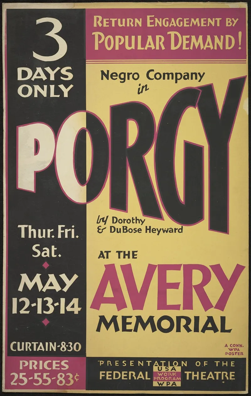 Porgy 2 Wall Art by Anonymous - High-Resolution Digital Print