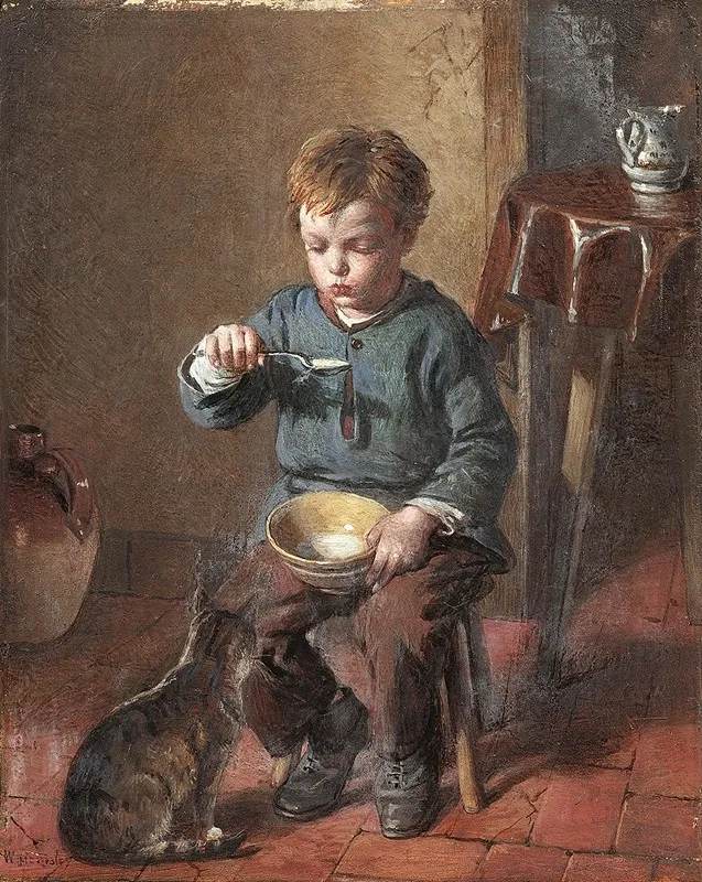 Porridge Wall Art by William Hemsley - High-Resolution Digital Print