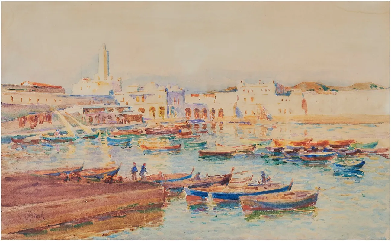 Port Dalger 3 Wall Art by Alphonse Birck - High-Resolution Digital Print